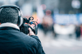 Camera Recording a Public Protest - PhotoDune Item for Sale