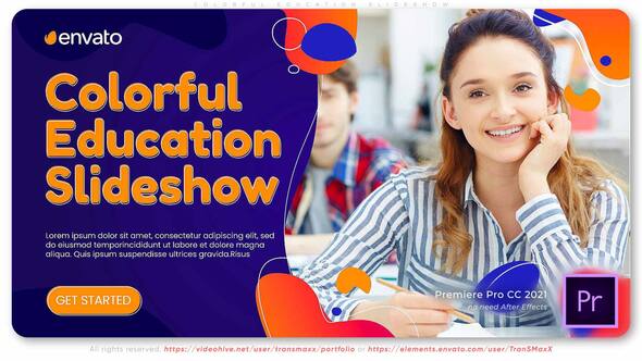 Colorful Education Slideshow