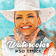 Watercolor Photoshop Effect - GraphicRiver Item for Sale