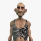 Old Thin Man Rigged Character - 3DOcean Item for Sale