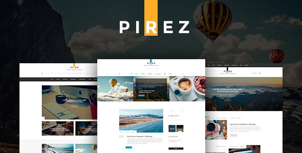 PIREZ - Blogging Drupal 9 Theme