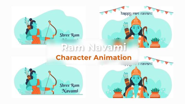 Ram Navmi Character Animation Scene Pack