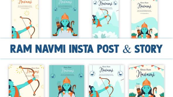Ram Navmi Social Media Design Pack
