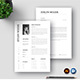 Modern CV Resume Ms Word Template - GraphicRiver Item for Sale