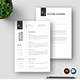 Minimal CV Resume & Letter Cover Template - GraphicRiver Item for Sale