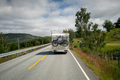 VR Caravan car travels on the highway. - PhotoDune Item for Sale