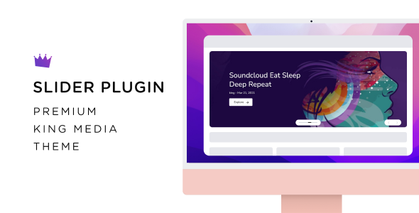 Slider – Plugin for KingMedia