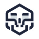 Cube Skull Mechanism Logo - GraphicRiver Item for Sale