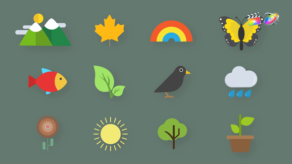 Nature Animated Icons alt