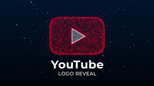 Youtube Particles Logo Reveal alt