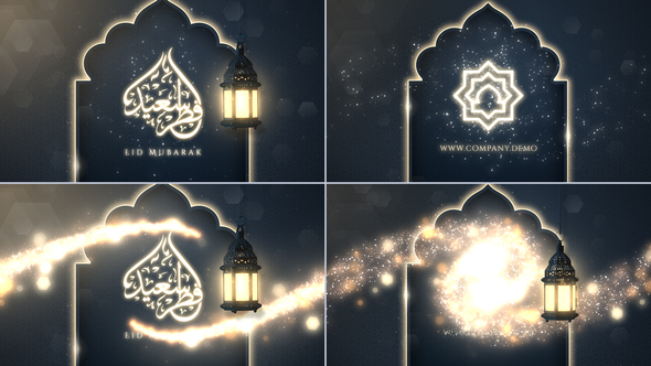 Eid Mubarak and Fitr Logo Opener alt
