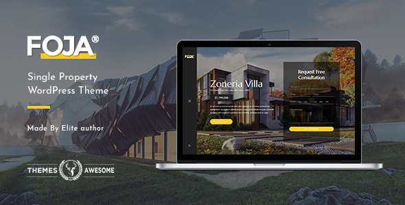 Foja | Single Property WordPress Theme