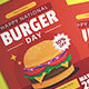 Burger Day Flyer - GraphicRiver Item for Sale