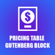 Pricing Table Block for WordPress (Gutenberg) - CodeCanyon Item for Sale