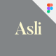 Asli – Creative Portfolio Figma Template - ThemeForest Item for Sale