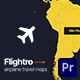 Flightro - Airplane Travel Maps | For Premiere Pro - VideoHive Item for Sale