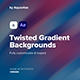 Twisted Gradient Backgrounds - VideoHive Item for Sale