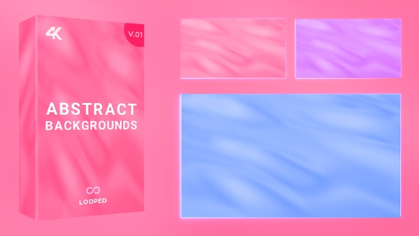Animated Colorful Gradient Shape Backgrounds Pack