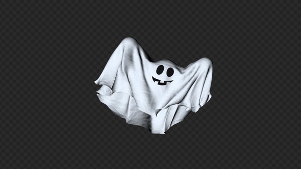 Funny Sheet Ghost - Transparent Transition