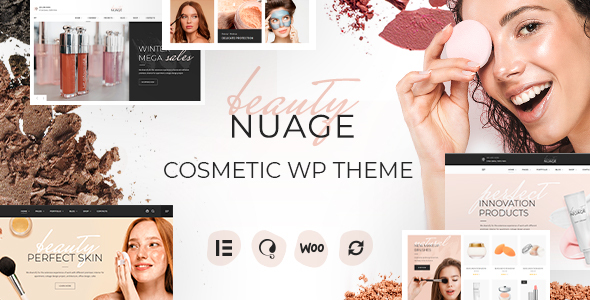 Nuage - Cosmetics & Beauty WordPress Theme