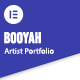 Booyah - Creative Artist Portfolio Elementor Template Kit - ThemeForest Item for Sale