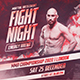 Fight Night Flyer/Poster - GraphicRiver Item for Sale