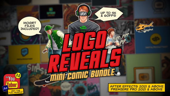 Mini Comic Bundle - Logo Reveals