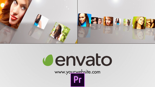 Multi Images Photos Logo - Premiere Pro