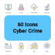 Cyber Crime icons - GraphicRiver Item for Sale