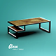 Interior Alexa's family table industrial design Low-poly 3D model - 3DOcean Item for Sale