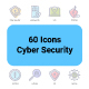 Cyber Security icons - GraphicRiver Item for Sale