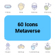 Metaverse icons - GraphicRiver Item for Sale