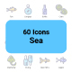 Sea icons - GraphicRiver Item for Sale