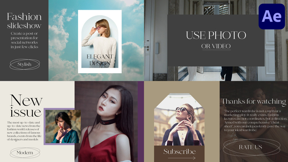 Fashion Slideshow | After Effects alt