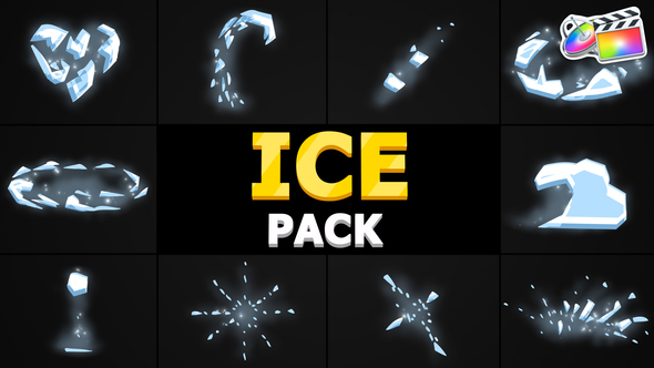 Cartoon Ice Pack | FCPX alt