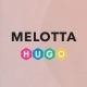 Melotta – Modern and Minimal Theme for HUGO - ThemeForest Item for Sale