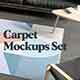 Carpet Mockups Set - GraphicRiver Item for Sale