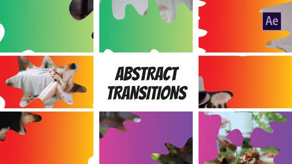 Abstract transitions |  After Effects