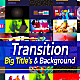Transitions With Background & Big Titles - VideoHive Item for Sale