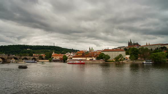 Cloudy Day in Prague