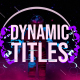 Dynamic Titles Pack | DaVinci Resolve - VideoHive Item for Sale