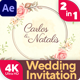 Wedding Invitation 4K (2 in 1) - VideoHive Item for Sale