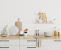 set of utencils in the kitchen, 3d rendering - PhotoDune Item for Sale