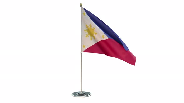 PhilippinesOffice Small Flag Pole  Include Alpha Channel alt