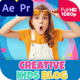 Kids Blog Intro || Kids Opener || MOGRT - VideoHive Item for Sale