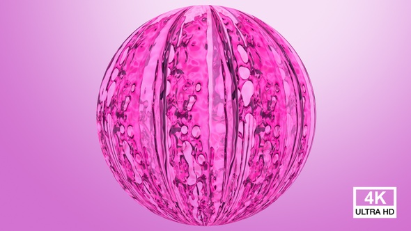Pink Water Splash Sphere alt