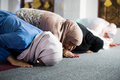 Muslim women praying in the mosque during Ramadan - PhotoDune Item for Sale