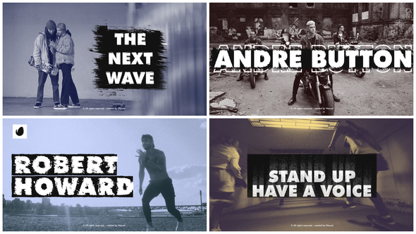 Glitch Typography alt