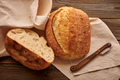 Homemade tartine bread on wooden table - PhotoDune Item for Sale