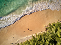 Beach at Seychelles aerial top view - PhotoDune Item for Sale